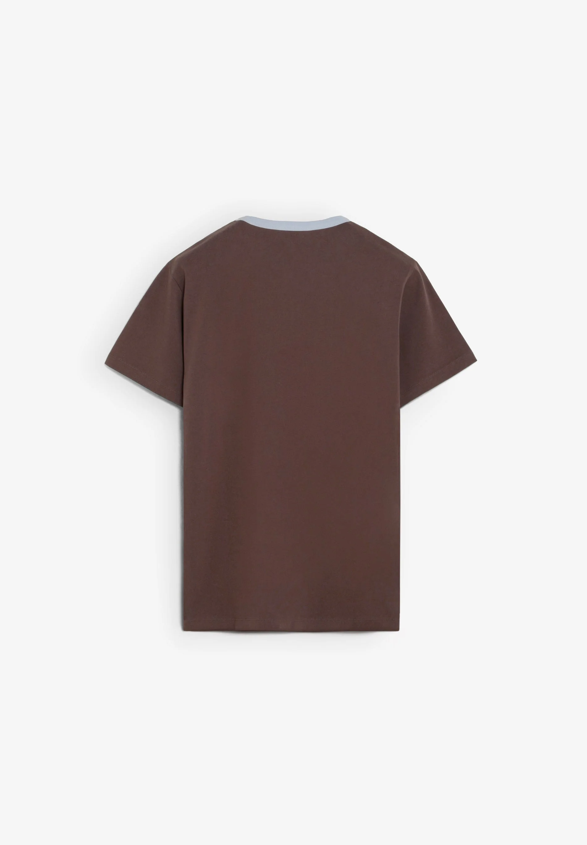 T-SHIRT COM GOLA EM CONTRASTE - Image 6